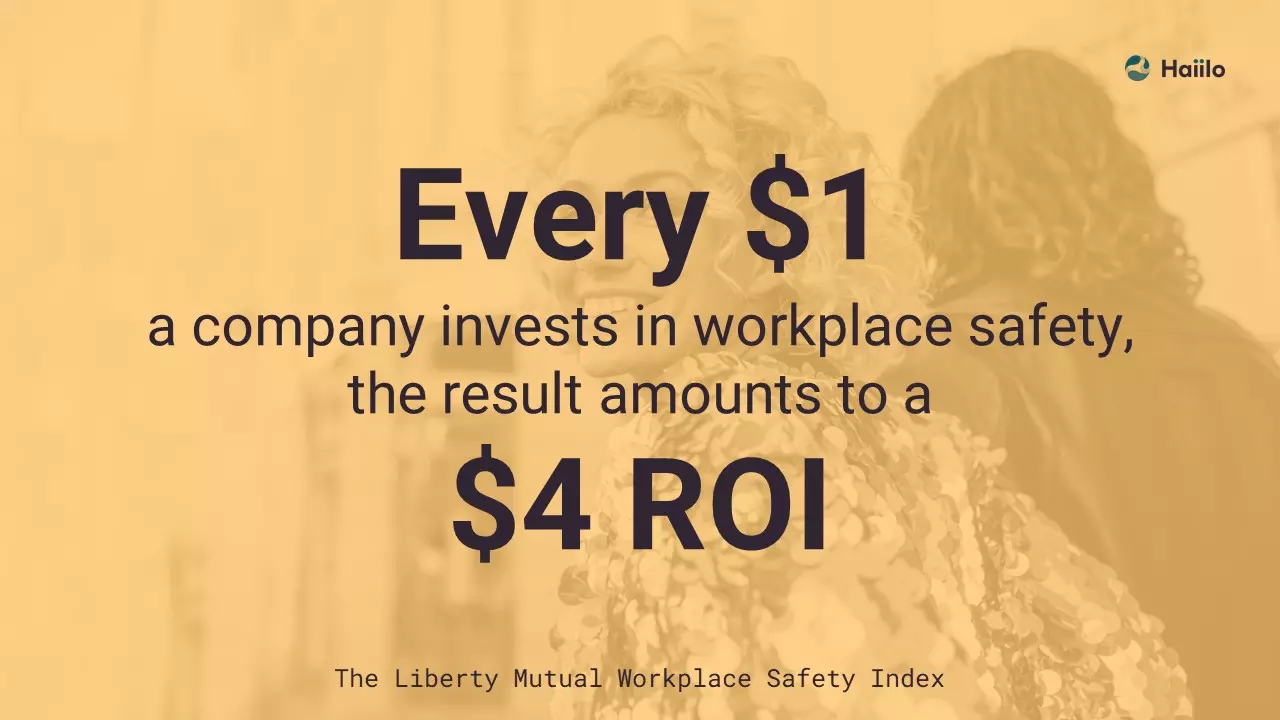 quick stat from The Liberty Mutual Workplace Safety Index