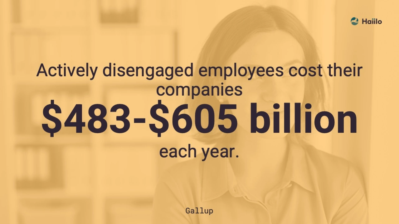 Disengaged employees cost