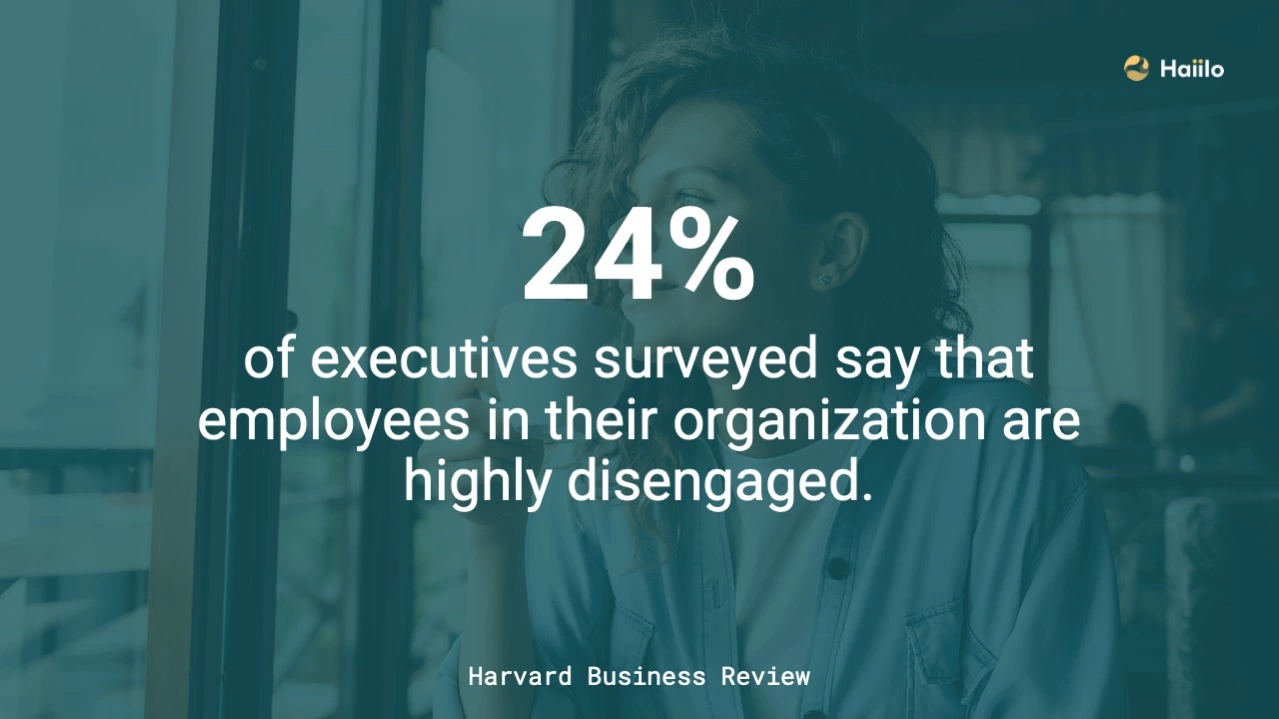 Executives disengaged employees