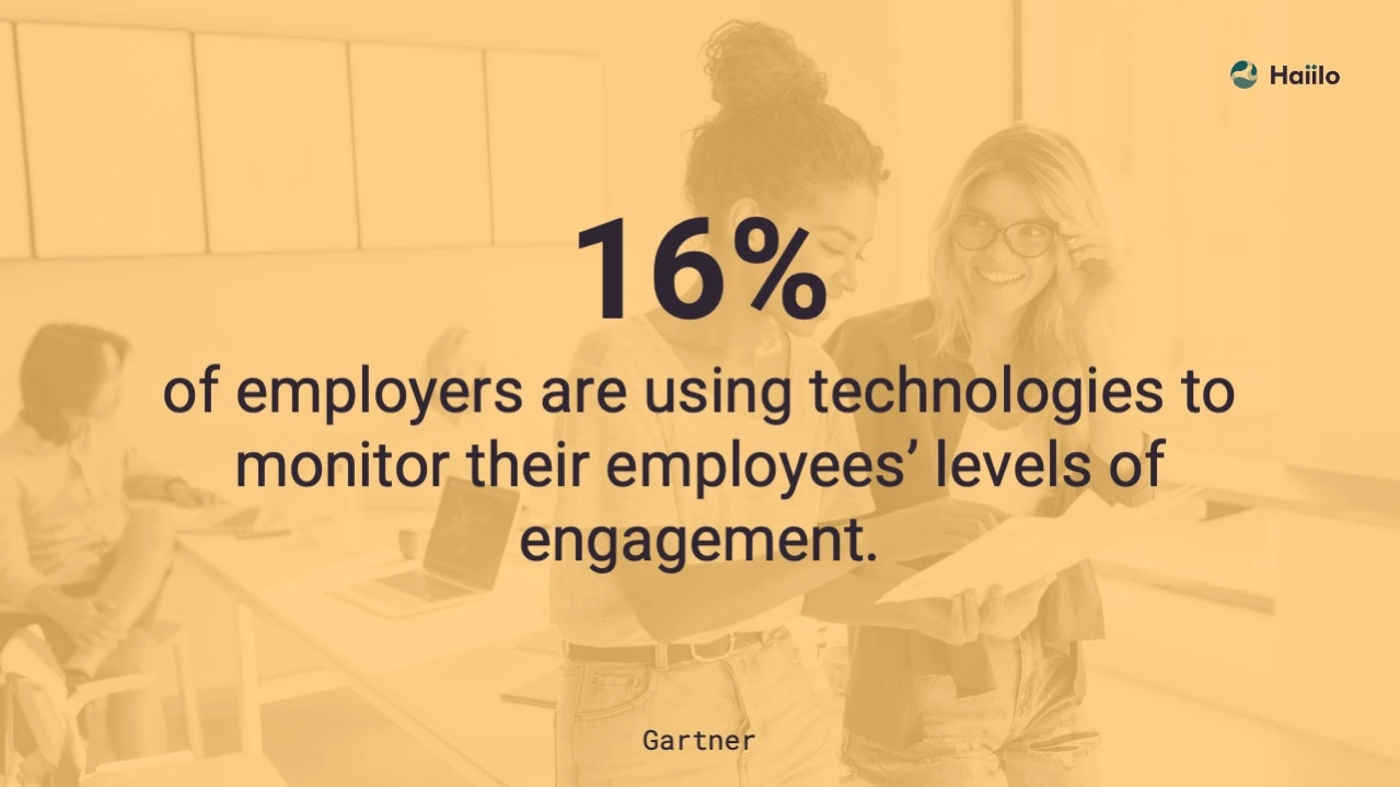 Technologies monitoring employee engagement stats