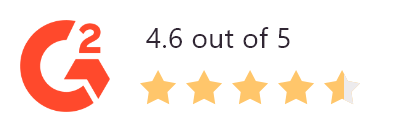 g2 rating, 4.6 stars out of 5