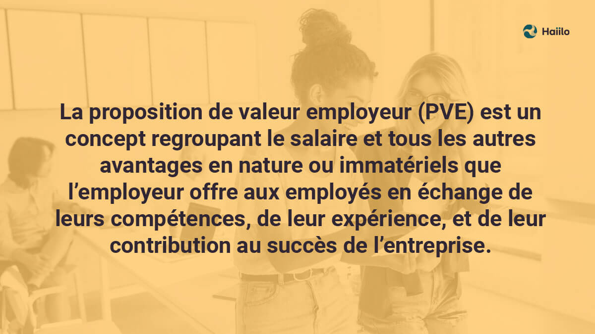 Définition de la proposition de valeur employeur (PVE)