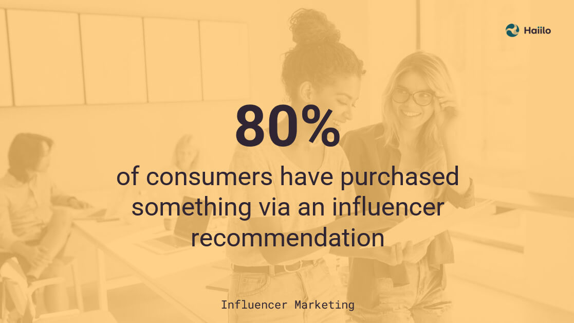 a quote from influencer marketing