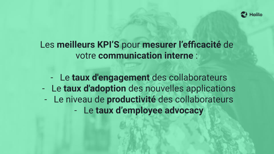 KPIS mesure efficacité communication interne