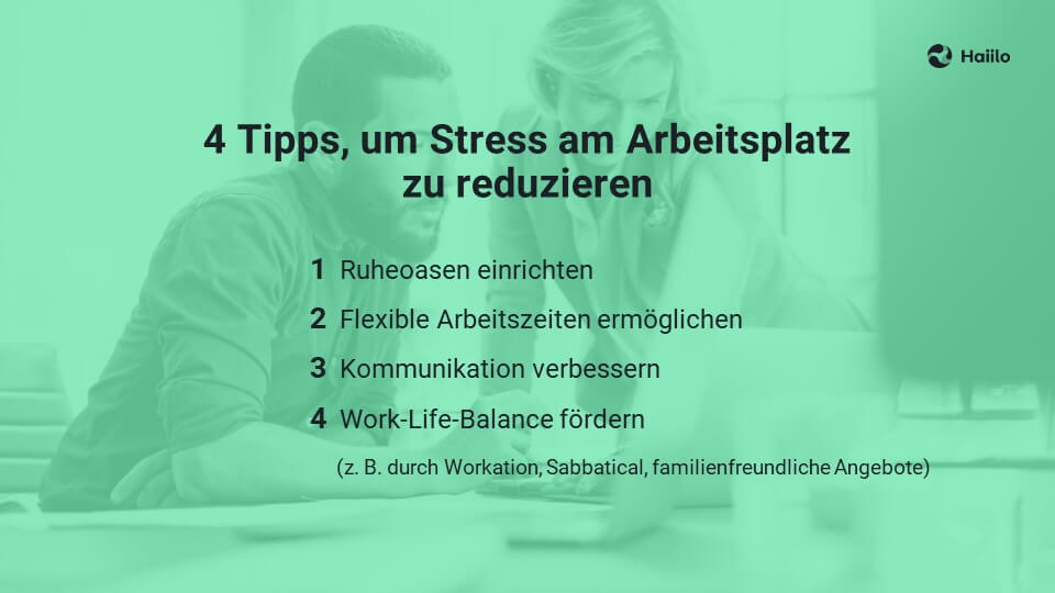 Verbesserungsvorschläge Arbeitsplatz: 4 Tipps, um Stress am Arbeitsplatz zu reduzieren