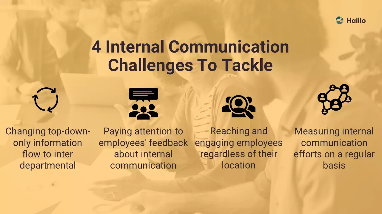 4 internal communication challenges to tackle