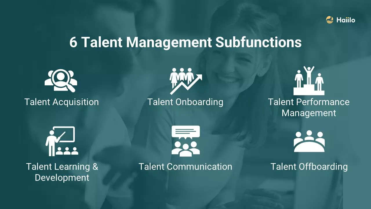 6 talent management subfunctions