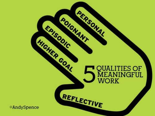 5 qualities of meaningful work