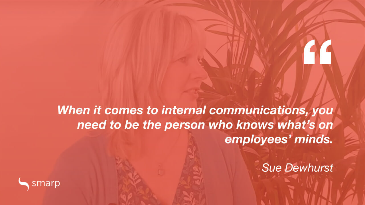 a quote by sue dewhurst