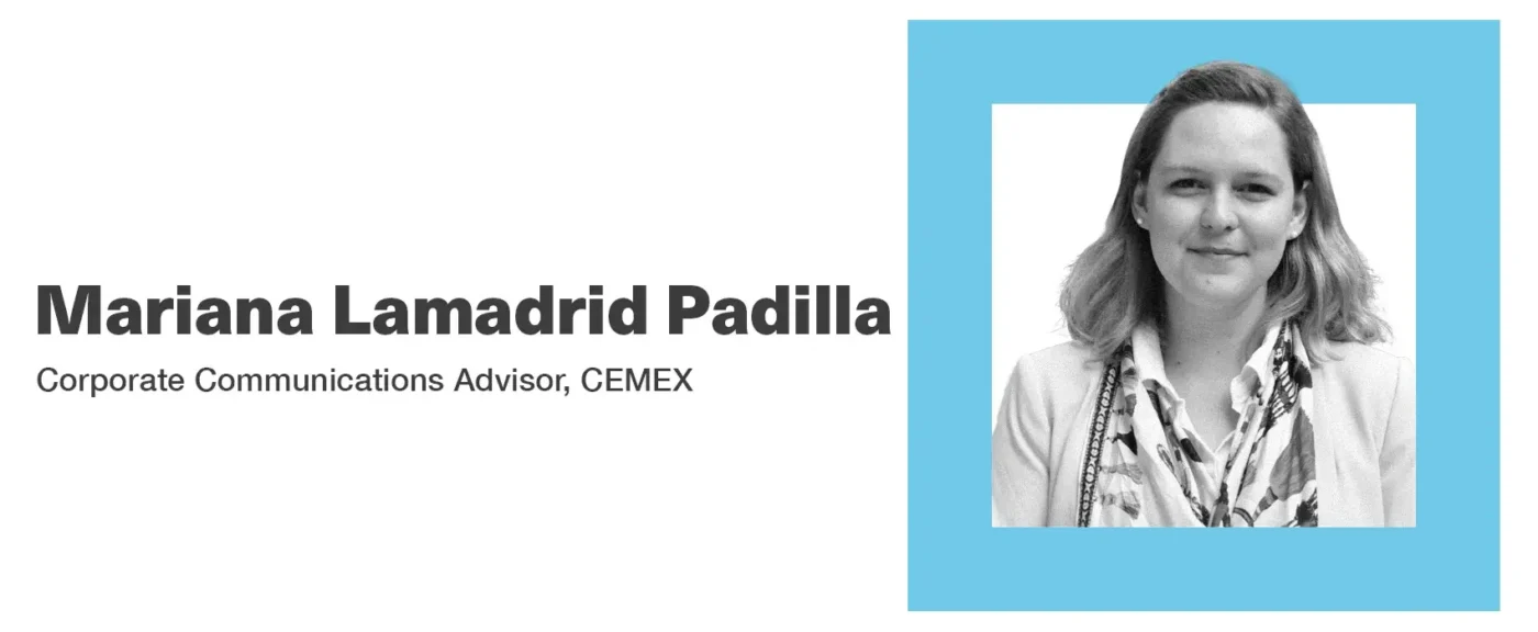 mariana lamadrid padillla, corporate communications advisor, cemex
