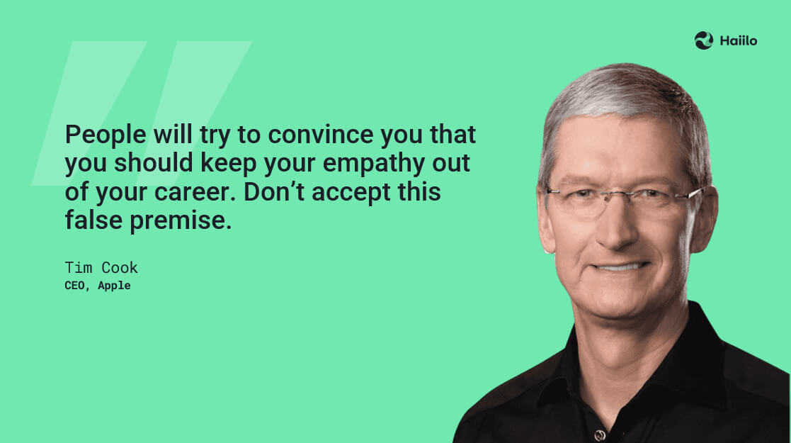 quote by tim cook, ceo of apple