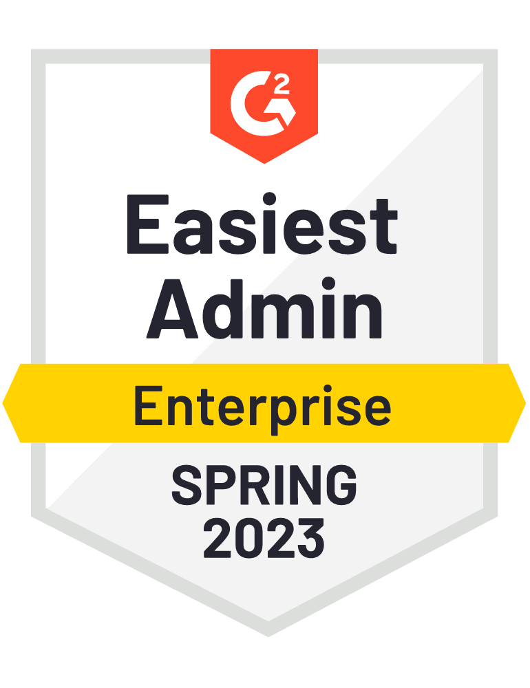 award badge easiest admin enterprise spring 2023