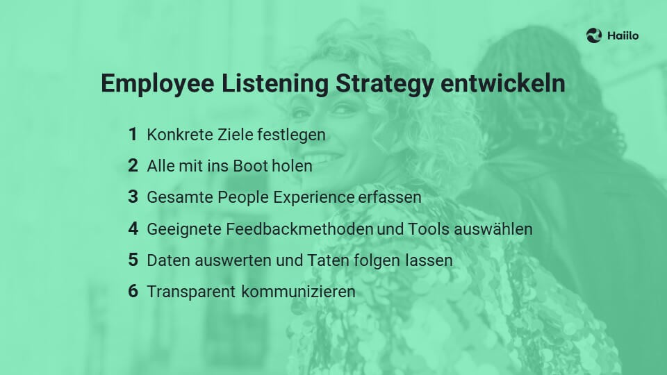 Employee Listening Strategy entwickeln