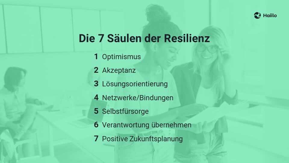 7 Säulen der Resilienz