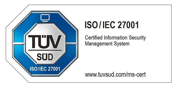 iso/iec 27001 certificate