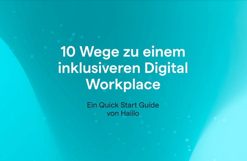 Quick Start Guide - Freebie - Inklusiver Digital Workplace